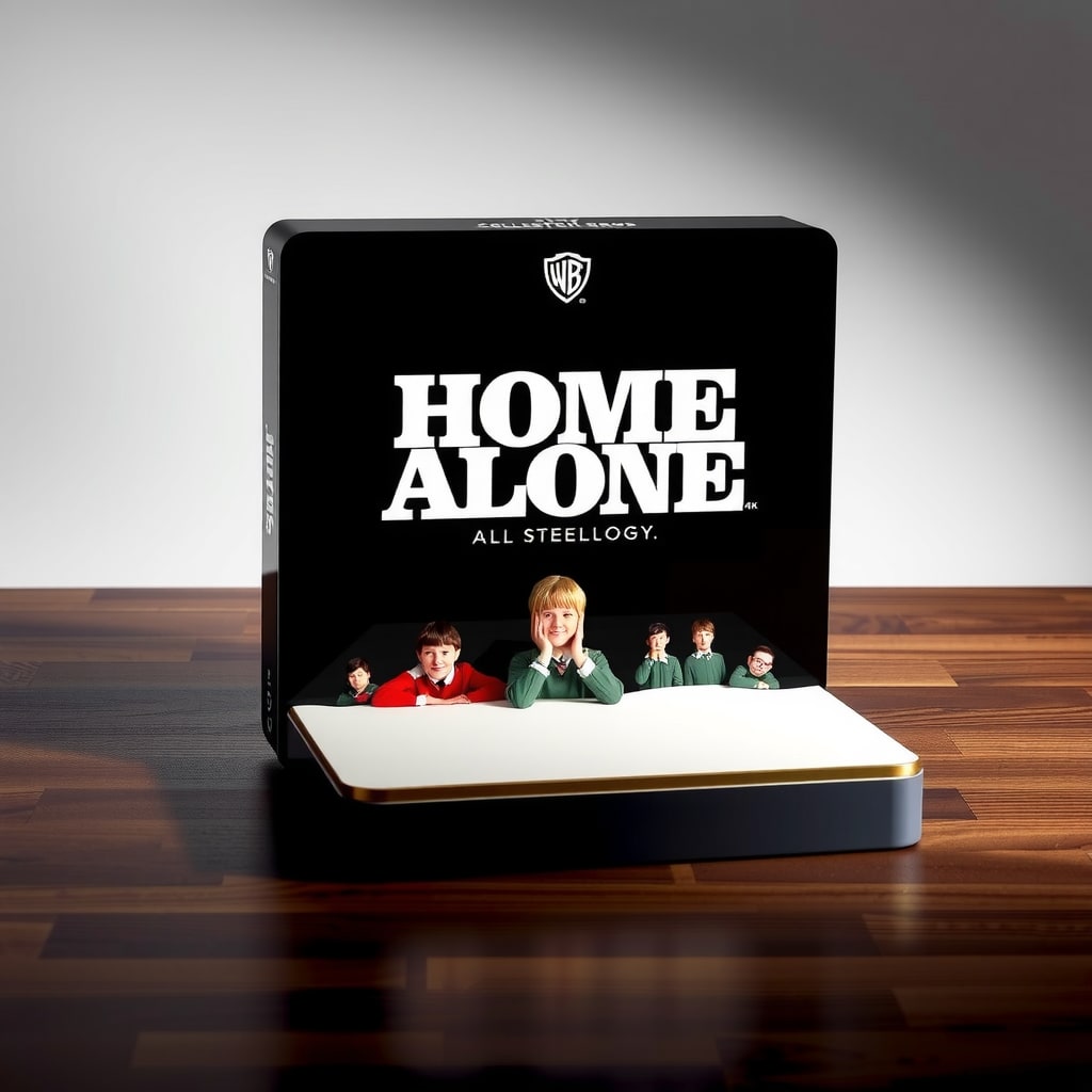 Home Alone — 4K Steelbook Quadrilogy